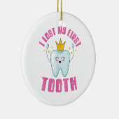 Ich habe mein erstes Zelt-Zelt-out-Kindergeschenk  Keramik Ornament (Rechts)