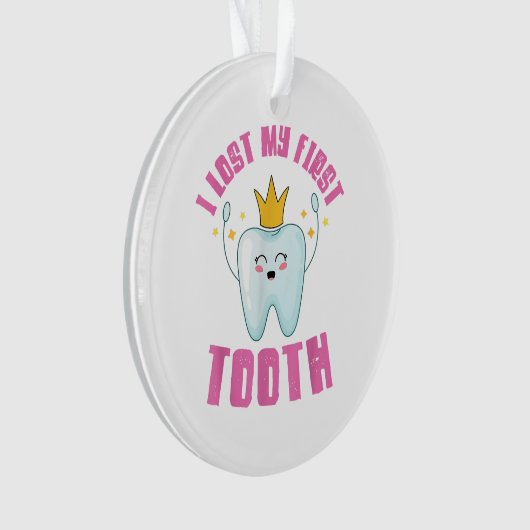 Ich habe mein erstes Zelt-Zelt-out-Kindergeschenk Ornament (Vorderseite)