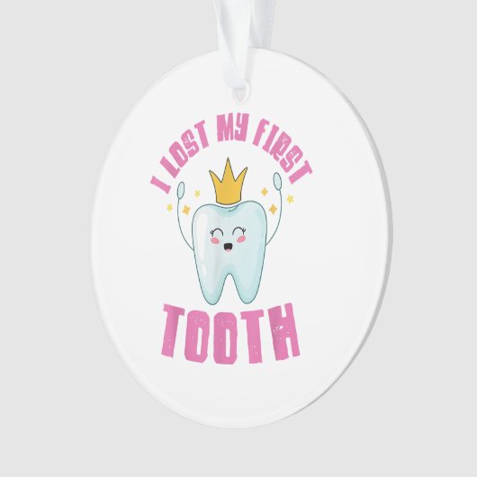 Ich habe mein erstes Zelt-Zelt-out-Kindergeschenk Ornament (Vorderseite)