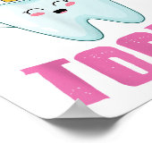 Ich habe mein erstes Zelt-Zelt-out-Kindergeschenk  Poster (Ecke)