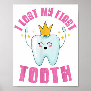 Ich habe mein erstes Zelt-Zelt-out-Kindergeschenk  Poster