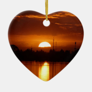 Ich habe mein Herz in Australien links Keramikornament