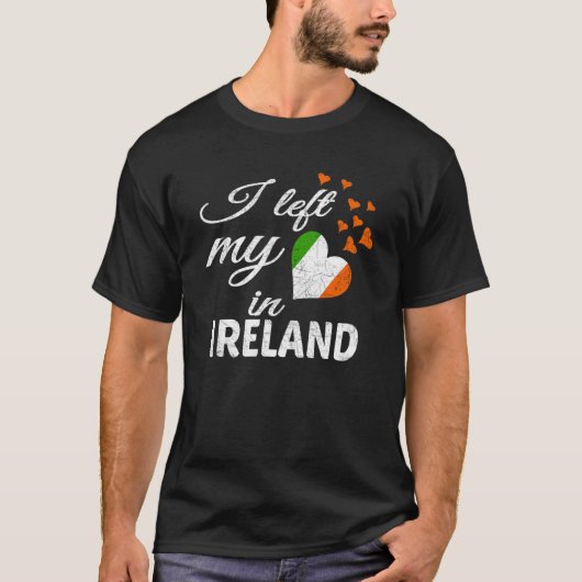 Ich habe mein Herz in Irland Phantastischen Länder T-Shirt (Vorderseite)