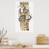 Ich habe mein Herz in San Francisco links Poster (Küche)