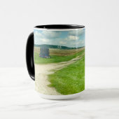 Ich habe mein Herz in Wisconsin Kaffee-Tasse Links Tasse (Vorderseite Links)