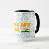 Ich habe mein Indien Liebe Tasse (VorderseiteRechts)
