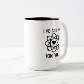 Ich habe mein Ion dir Got Zweifarbige Tasse (VorderseiteRechts)