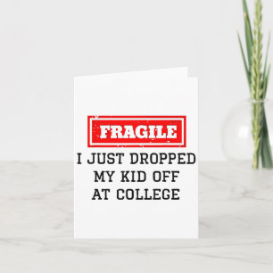 Ich habe mein Kind gerade zum College gebracht Lus Karte