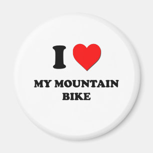 Ich habe mein Mountainbike gehört Magnet