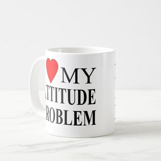 Ich habe mein Problem mit der Einstellung Liebe Kaffeetasse (Vorderseite Links)