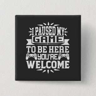 Ich habe mein Spiel angehalten, hier zu sein, du b Button