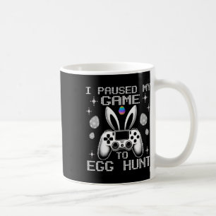 Ich habe mein Spiel auf Ei-Jagd Ostern Funny Gamer Kaffeetasse