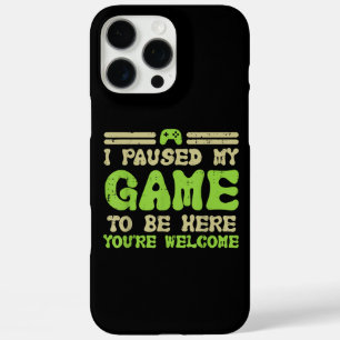 Ich habe mein Spiel dazu gebracht, hier zu sein, e iPhone 16 Pro Max Hülle