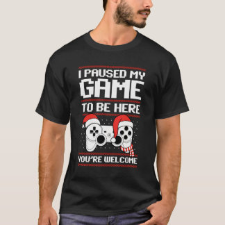 Ich habe mein Spiel dazu gebracht, hier zu sein, S T-Shirt