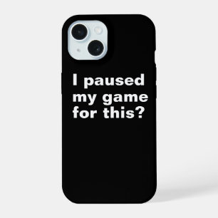 Ich habe mein Spiel für diesen lustigen Gaming-Gam iPhone 15 Hülle