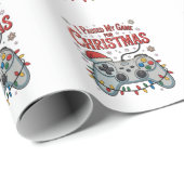 Ich habe mein Spiel für Weihnachts-Gamer gestoppt  Geschenkpapier (Rolleneckpunkt)