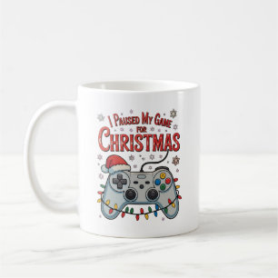 Ich habe mein Spiel für Weihnachts-Gamer gestoppt  Kaffeetasse