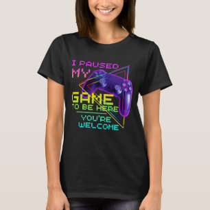 ICH HABE MEIN SPIEL GEFANGEN, HIER ZU SEIN, DASS S T-Shirt