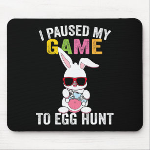 Ich habe mein Spiel mit der Eierjagd auf Ostern ge Mousepad
