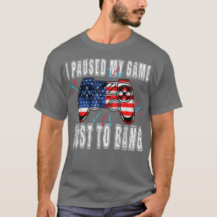 Ich habe mein Spiel nur für den Knall am 4. Juli u T-Shirt