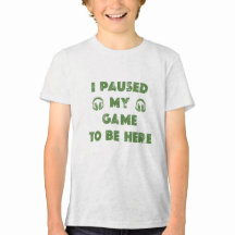 Ich habe mein Spiel pausiert, um hier zu sein