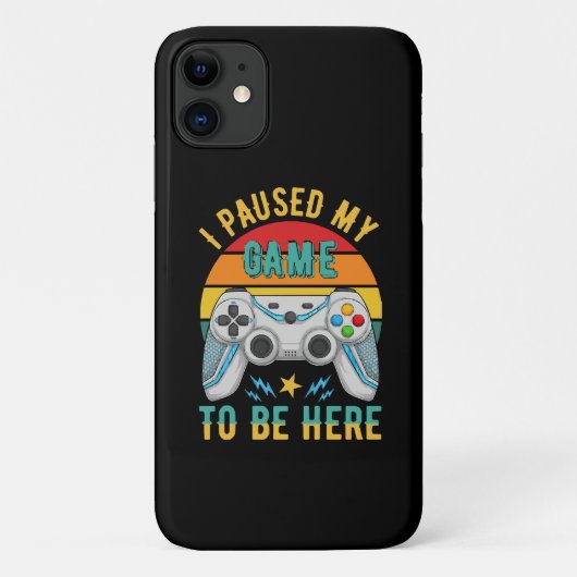 Ich habe mein Spiel unterbrochen Case-Mate iPhone Hülle (Rückseite)