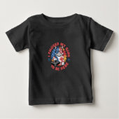 Ich habe mein Spiel unterbrochen, um hier zu sein. Baby T-shirt (Vorderseite)