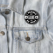 Ich habe mein Spiel unterbrochen, um hier zu sein Button (Beispiel)