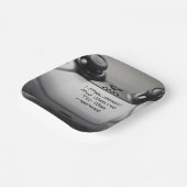 "Ich habe mein Spiel unterbrochen, um hier zu sein Pappteller (Gewinkelt)