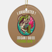 Ich habe mein Studium abgeschlossen und kann jetzt Keramik Ornament (Links)