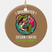 Ich habe mein Studium abgeschlossen und kann jetzt Keramik Ornament (Hinten)