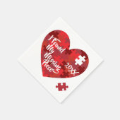 Ich habe mein Vermisstes Stück gefunden - Puzzle H Serviette (Ecke)