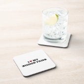 Ich habe meine Bichon Frise gehört Getränkeuntersetzer (Rechte Seite)