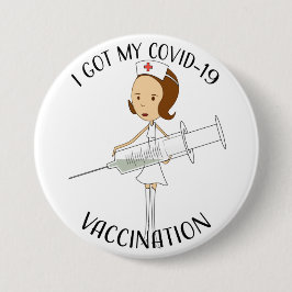 Ich habe meine Covid-19-Impfung Got Button
