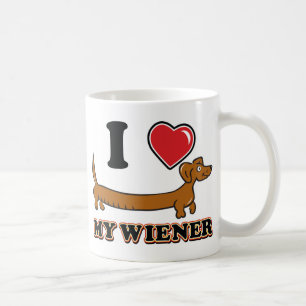 Ich habe meine Dackel gehört Kaffeetasse