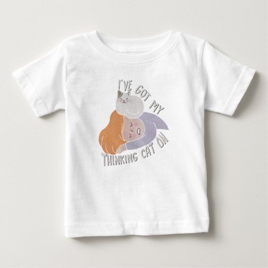 Ich habe meine Denkkatze Got Baby T-shirt (Vorderseite)