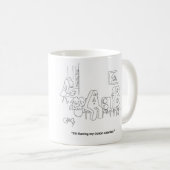 "Ich habe meine Doppelpunkt überprüfte" Tasse (VorderseiteRechts)