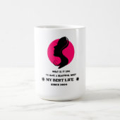 Ich habe meine Ehefrau-Liebe Kaffeetasse (Mittel)