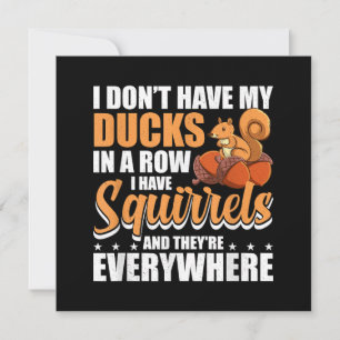 Ich habe meine Enten nicht in einer Reihe, in der Save The Date