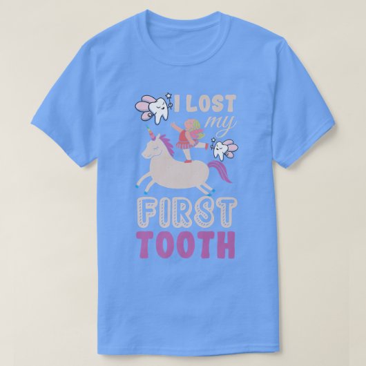 Ich habe meine ersten Zähne ohne Zahnreife verlore T-Shirt (Design vorne)
