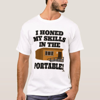 Ich habe meine Fähigkeiten im tragbaren Slogan-Spa T-Shirt