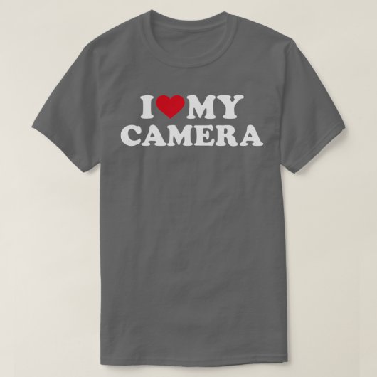 Ich habe meine Kamera Liebe T-Shirt (Design vorne)