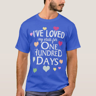 Ich habe meine Klasse 100 Tage im Shirt der Schule