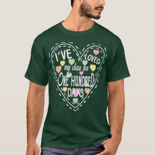 Ich habe meine Klasse 100 Tage im Shirt der Schule