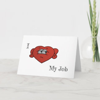 Ich habe meine Liebe Karte