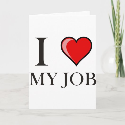 Ich habe meine Liebe Karte (Vorderseite)