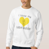 Ich habe meine Liebe. Sweatshirt (Vorderseite)