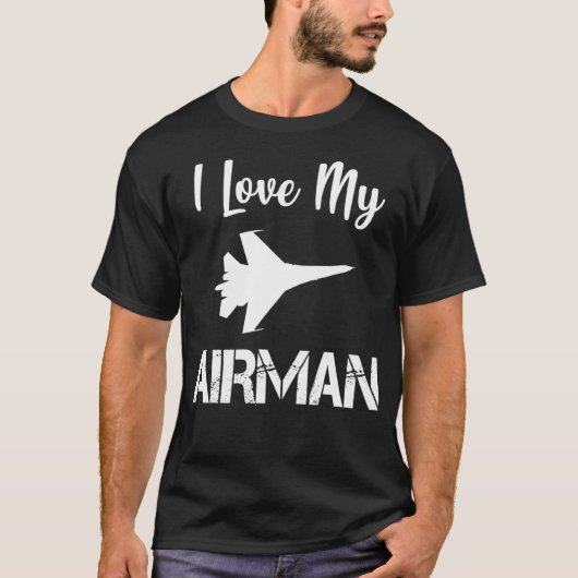 Ich habe meine Liebe zum Fliegen gelernt T-Shirt (Vorderseite)