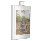 Ich habe meine Nut-Liebe Flachmann (Rechts)