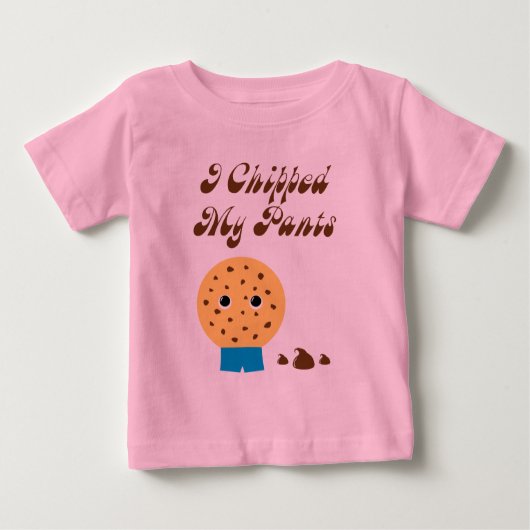 Ich habe meine Pants Schokolade Chip Keks geChippt Baby T-shirt (Vorderseite)